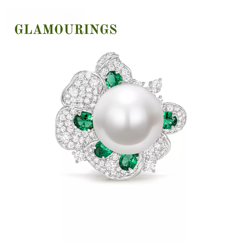 GLAMOURINGS “Jardin Blanc”