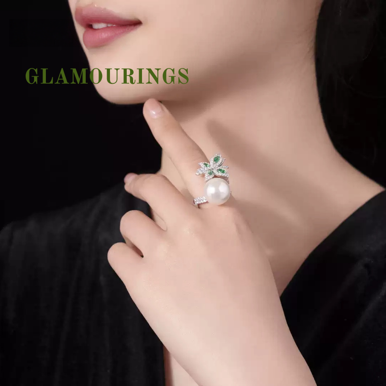 GLAMOURINGS “Verdant Pearl”