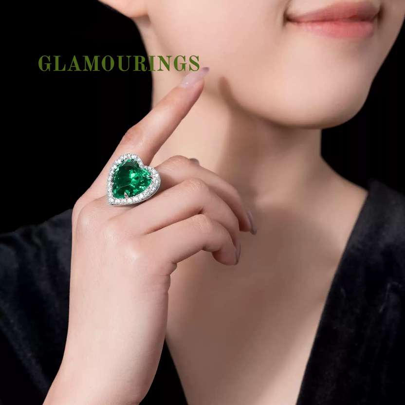 GLAMOURINGS “Emerald Amour”