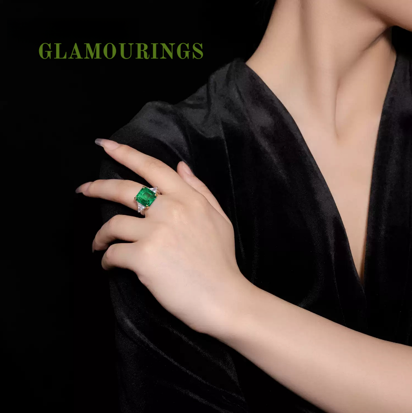 GLAMOURINGS “Emerald Majesty”
