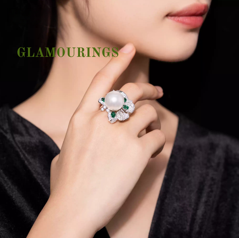 GLAMOURINGS “Jardin Blanc”