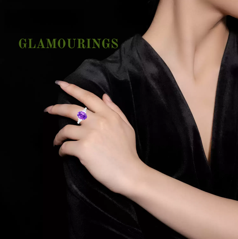 GLAMOURINGS "Amethyst Aurora"