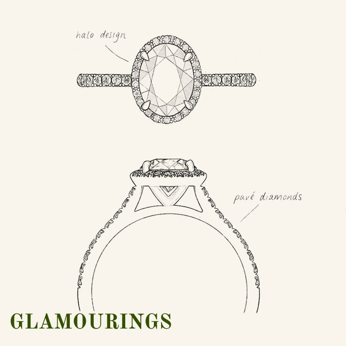 1.45ct Radiant Australian Parti Teal Sapphire Engagement Ring