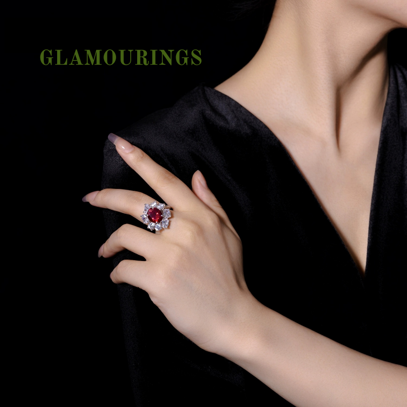 GLAMOURINGS “Crimson Bloom”