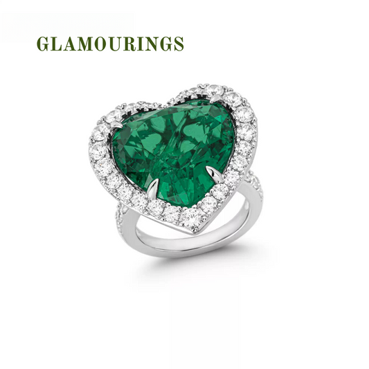 GLAMOURINGS “Emerald Amour”