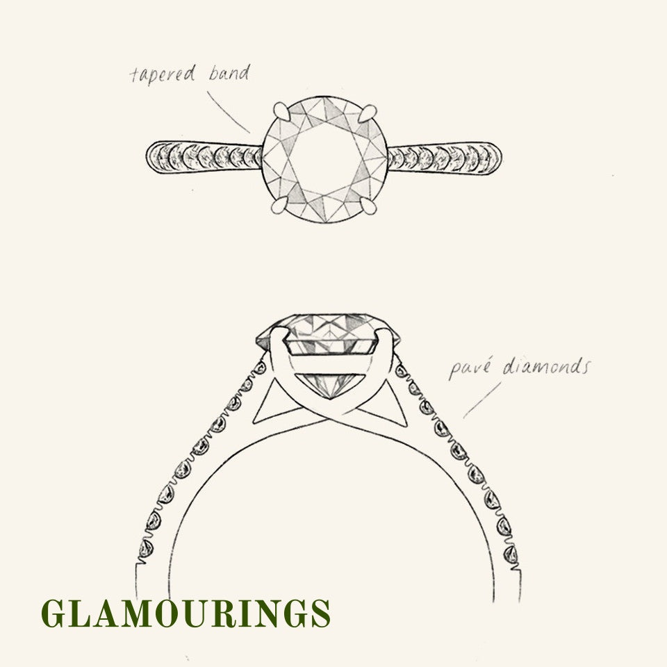 1.08ct Oval Teal Sapphire Engagement Ring