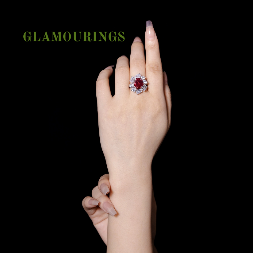 GLAMOURINGS “Crimson Bloom”