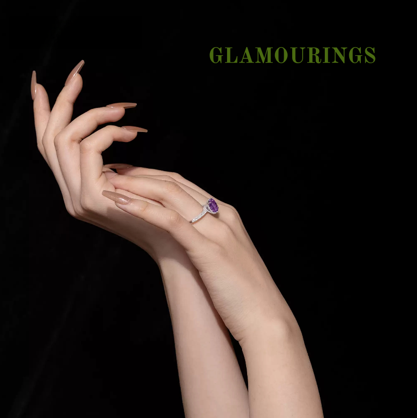 GLAMOURINGS “Violet Solstice”